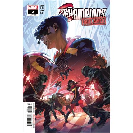 Champions (2020) #2 Marvel Comics LGY#039Miles Morales IRONHEART Kamala Khan