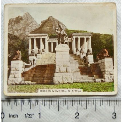 1939 Gallaher's Scenes from the Empire 3 Rhodes Memorial, South Africa