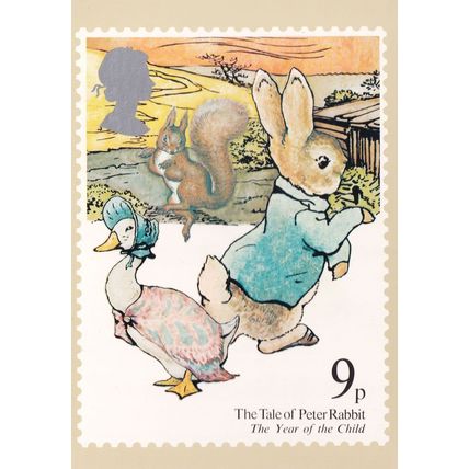 The Tale Of Peter Rabbit Book PHQ Limited Edition Postcard