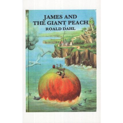 Roald Dahl James & The Giant Peach 1968 Book Postcard