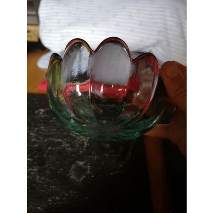 Lovely Glass Bowl Green Tint