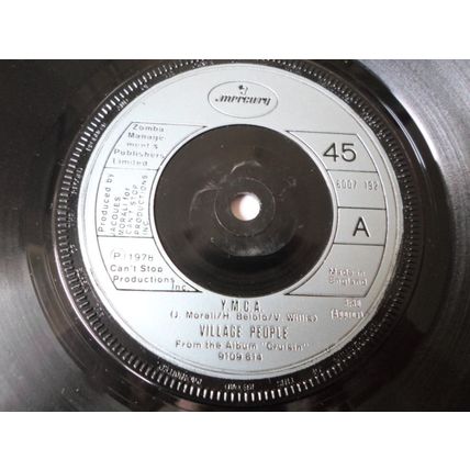 7" 1978. VILLAGE PEOPLE. .Y M C A .MERCURY. 6007192 THE WOMEN .NEAR MINT