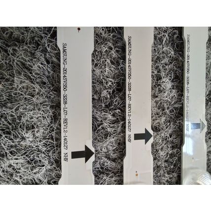 Samsung UE50H6200 Led Strip. LM41-00099B Complete strip
