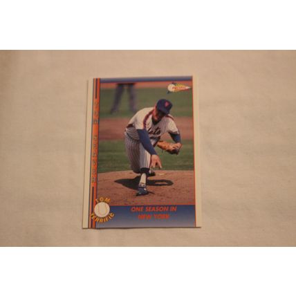 Tom Seaver 1992 Pacific TOM TERRIFIC N0. 52 ONE SEASON IN NEW YORK