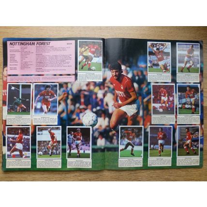 Daily Mirror Stick With Soccer 1986-87 - Complete Sticker Album