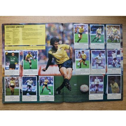 Daily Mirror Stick With Soccer 1986-87 - Complete Sticker Album