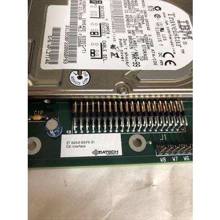 New ZIATECH ZT 8952-S375,8952-S375 01,IBM TRAVELSTAR dbca-203240 HARD,IDE 1.4,FI
