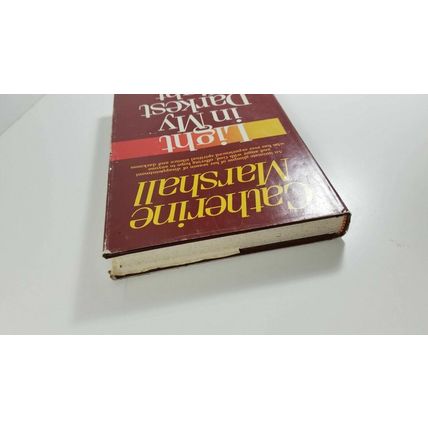 Light In My Darkest Night (Catherine Marshall, 1989 hardcover dust jacket