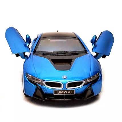 BMW i8 Car Model 1/36 (Blue)