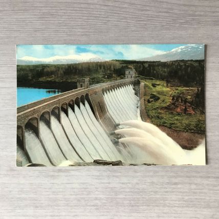 LAGGAN DAM Colourmaster Scotland PT36603 Postcard VGC