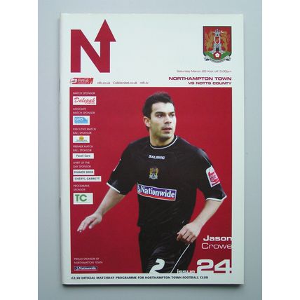 NORTHAMPTON TOWN v NOTTS COUNTY League 2 25/03/2006
