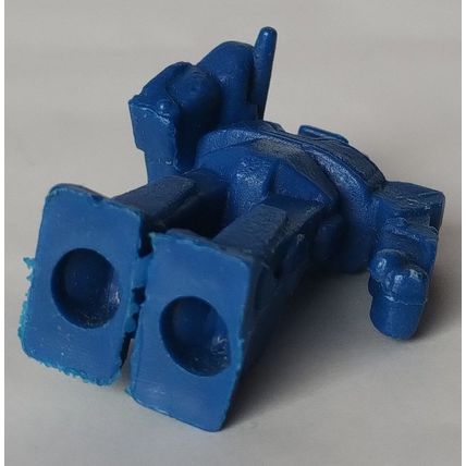 Gordy Toy Vintage 1984 Bitron universe Battle Of The Bi-Trons mini blue figure