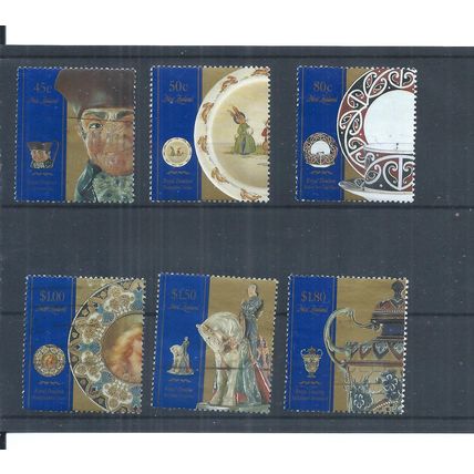 New Zealand Stamps 1993 Royal Doulton Ceramics used SG 1713 - 1718 (AQ663)