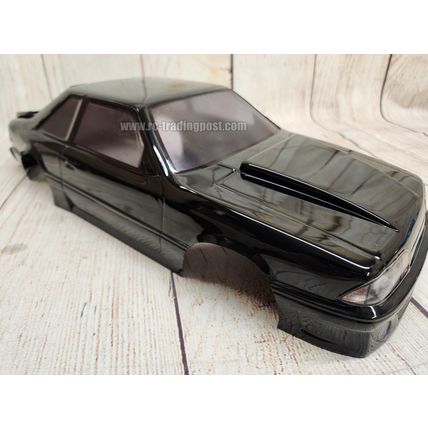 Mustang GT 90 Fox body Custom Painted RC Car Body 1/10 OnRoad HPI/4Tec2.0/200mm