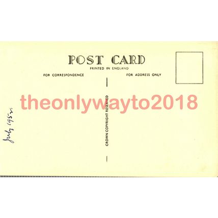 Fireplace in Library, Audley End, Essex, Postcard,1952