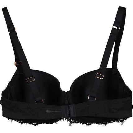 MIMI HOLLIDAY Bisou Bisou Noir Smooth T-Shirt Bra Black BNWT