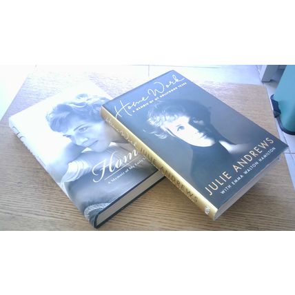Home / Homework. Julie Andrews (2 Hardback Books) - Autobiography