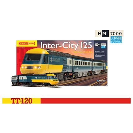Hornby TT1004TXSM InterCity 125 High Speed Train Set Sound Fitted TT:120 - NEW