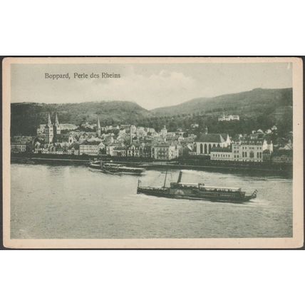 Perle des Rheins, Boppard, c.1910s - Johann Räder AK