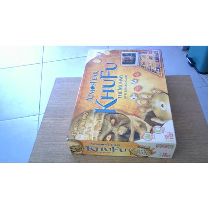 ATMOSFEAR: KHUFU THE MUMMY DVD BOARD GAME (Vivid Games) 2005 - SEE NOTES