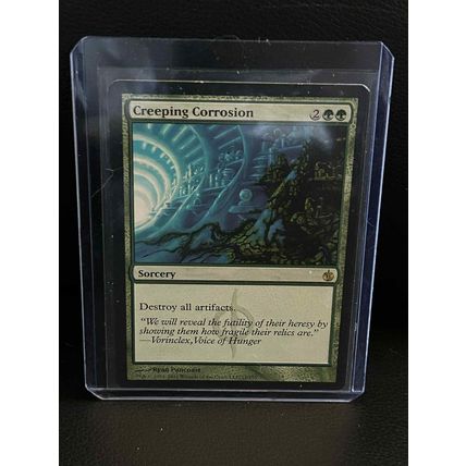 Creeping Corrosion Mirrodin Besieged Magic: the Gathering Trading Card