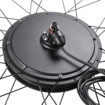 AW Electric Bike Conversion Kit 48V 1000W 26" Front/Rear Wheel Powerful Motor E-