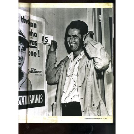 TED WILLIAMS Beckett Vintage Collector magz. SPLENDID LIFE & TIMES OF T.WILLIAMS