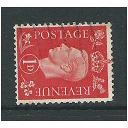 george vI sg463a used definitive 1937 sideways wmk a