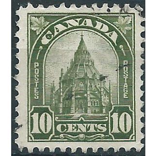 Canada 1930 SG299 10c Olive-Green Fine Used .. ..