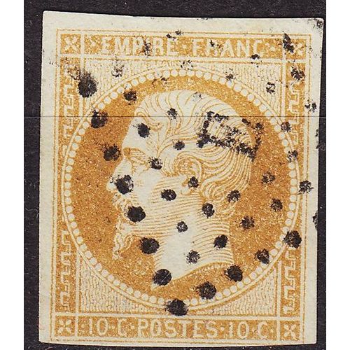 FRANKREICH FRANCE [1853] MiNr 0012 II ( O/used ) [18]