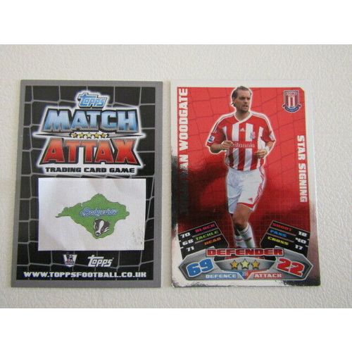 Topps Match Attax 2011 2012 Football Cards Teams N-W Card Variants (ef2)