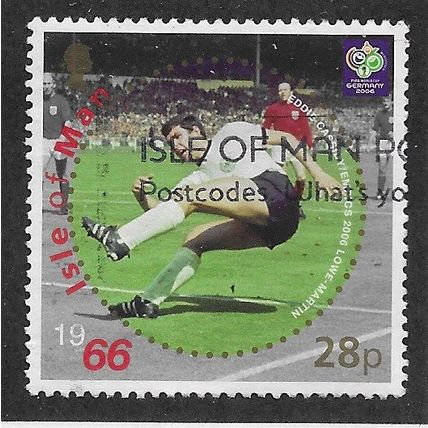 IOM 2006 28P 'WORLD CUP FOOTBALL' FINE USED (EBID68-827)