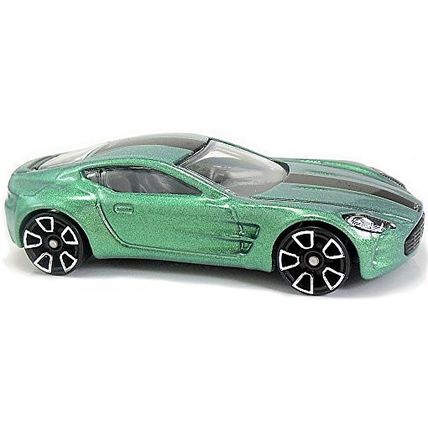 Hot Wheels - Aston Martin One-77: HW Exotics #5/10 - #117/365 (2018) *Green*