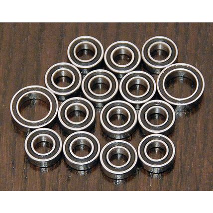 (15pcs) TEAM LOSI 1:10 HIGH ROLLER Rubber Sealed Ball Bearing Set