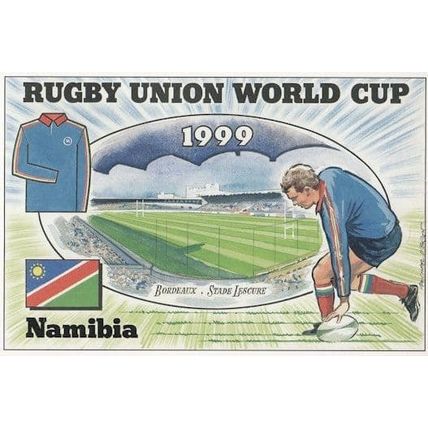 Namibia Stadium Rugby World Cup Uniform Postcard