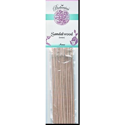 Sandalwood, Botanica Stick Incense, 40 Stick Bundle (Two Packs)