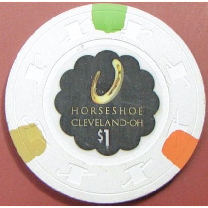 Horseshoe. $1 Casino Chip. Cleveland, OH. Z92.
