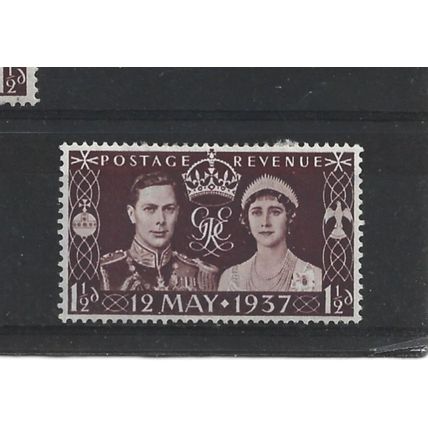 GB.1937 Coronation stamp.Mounted Mint.Jul25c