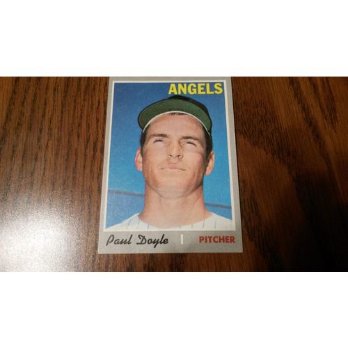 1970 Topps Card # 277 Paul Doyle Excellent (5) California Angels