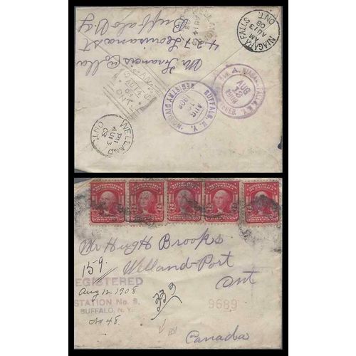 Canada Squared Circle Cancel, St Annes ONT, 1908