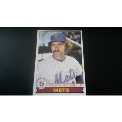 1979 Topps Card # 021 Kevin Kobel Excellent-Mint (6) New York Mets