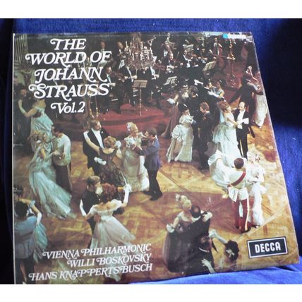 The World Of Johann Strauss Vol. 2 Vienna Philharmonic Orchestra - Decca