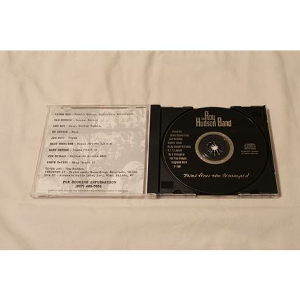 The Roy Hudson Band 5" CD Album-TALES FROM THE GROOVEYARD