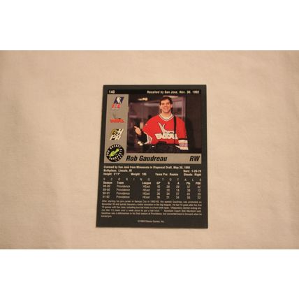 Rob Gaudreau 1993 Classic Pro Hockey Prospects NO. 140