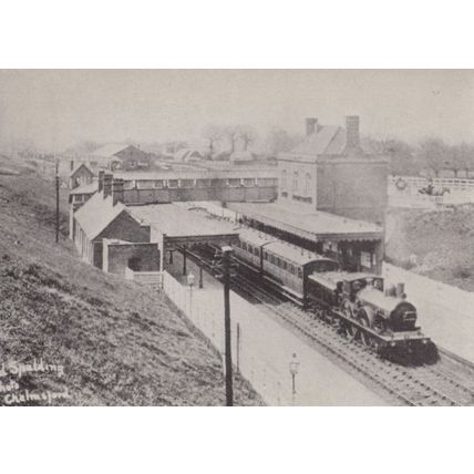 Billericay Station Essex Library Railway Postcard