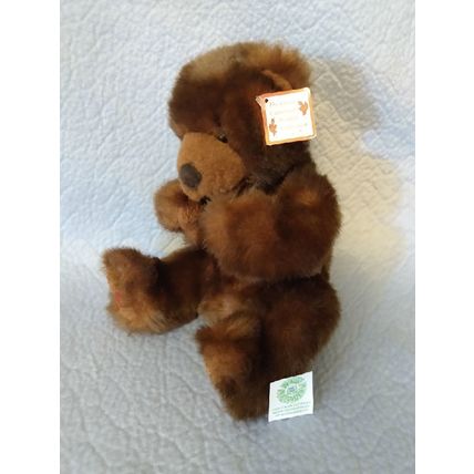 JASPER SLEEPLY BROWN BEAR CUB PLUSH RUSS GREAT CANADIAN WILDLIFE COLLECTION