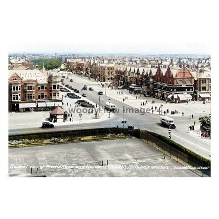ptc3888 - Lancs. - Early general view, St. Annes Sea Prom. & Gardens - print 6x4