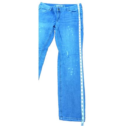 Mossimo Supply Co. Women's Jeans Size 15 Distressed Bleached Light Wash Jeans