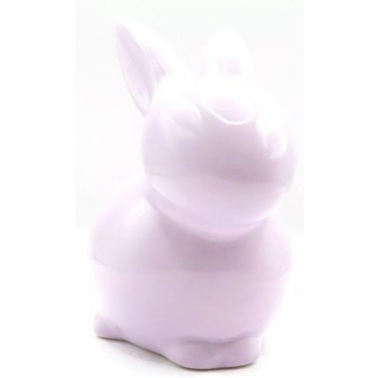 Lilac Bunny Ornament Figurine Ceramic 11 CM Great Easter Gift Hop Hoppity Decor