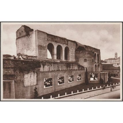 Basilica di Massenzio, Roma, c.1940 - Cesare Capello Foto Cartolina